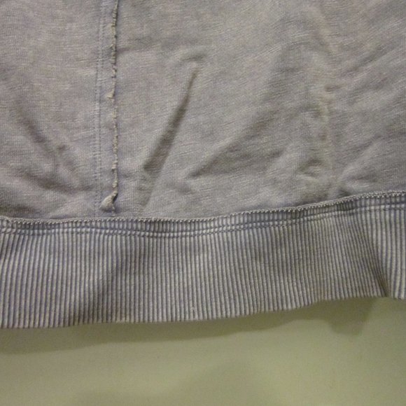 size small or medium Pilcro Cropped Cotton Shrug grayish-lavender - Picture 5 of 8